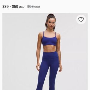 Lululemon Fast & Free High Rise. 28”, 5 pocket.